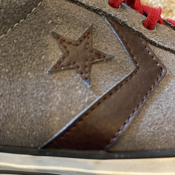 Converse CONS Star Player Grey Suede Sneakers - Picture 8 of 9